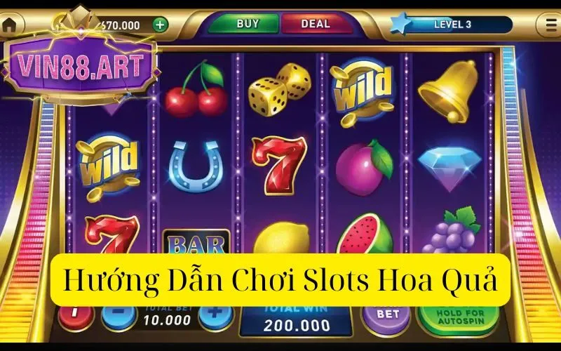 Hướng Dẫn Chơi Slots Hoa Quả