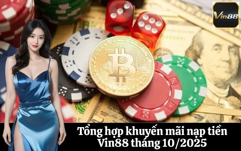 Tổng hợp khuyến mãi nạp tiền Vin88 tháng 102025