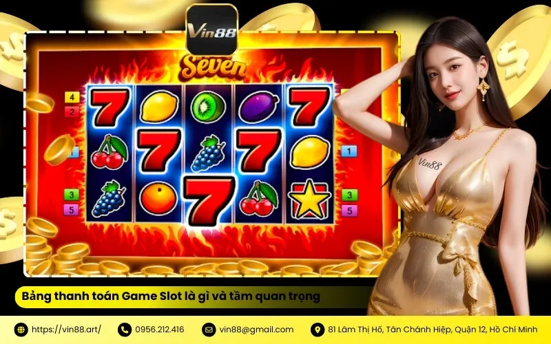 Bảng thanh toán Game Slot là gì và tầm quan trọng