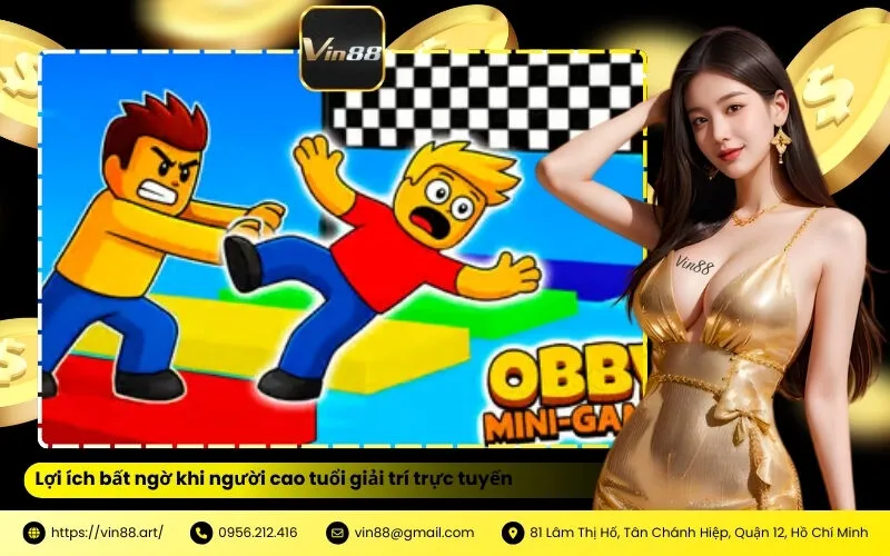 Lợi ích bất ngờ khi người cao tuổi giải trí trực tuyến